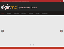 Tablet Screenshot of elginmc.ca